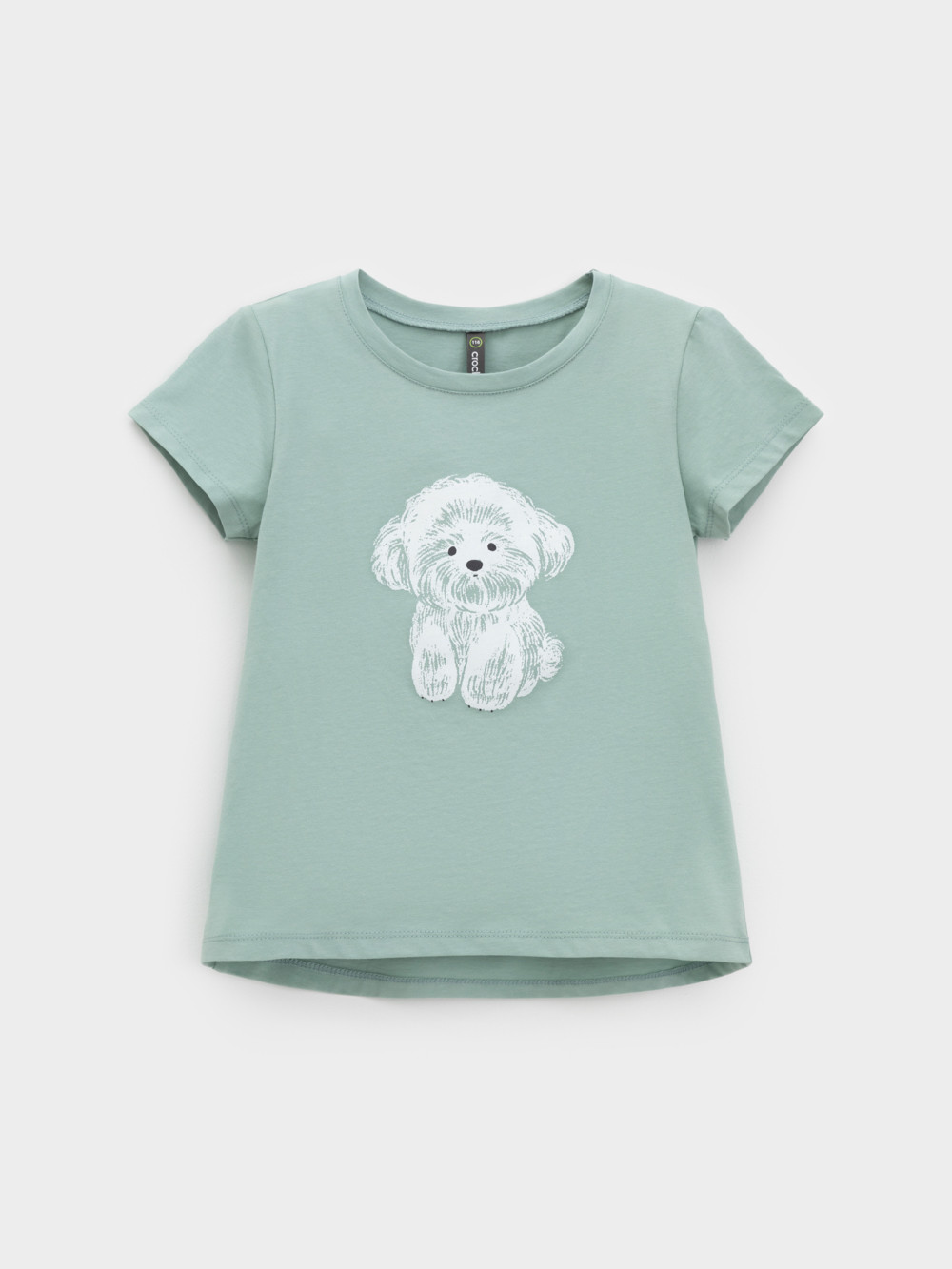 Футболка для девочки, артикул: КР 302822, цвет: голубой, фото 2