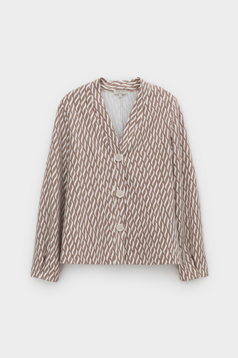 Жакеты, куртки женские для мам, артикул: ЕВТ 3284, цвет: бежевый, фото 2