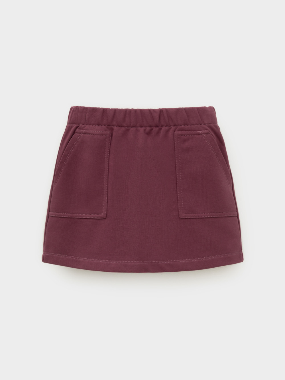 Юбка для девочки, артикул: КР 7149, цвет: бордовый, фото 2