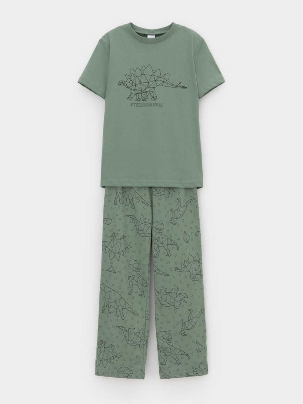 Пижама для мальчика, артикул: К 1599, цвет: зеленый, фото 2
