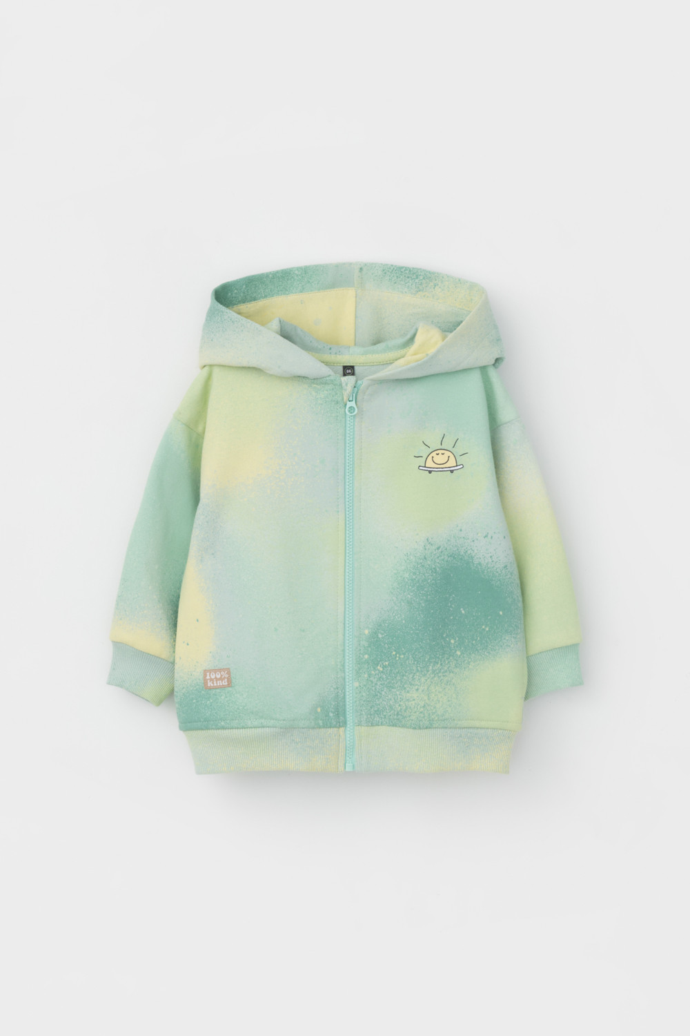 Жакет для мальчика, артикул: КР 302423, цвет: голубой, фото 2