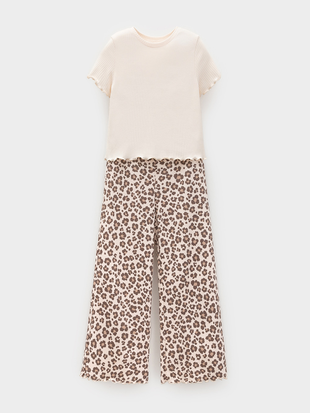 Пижама для девочки, артикул: МП 1669, цвет: светло-розовый, фото 2