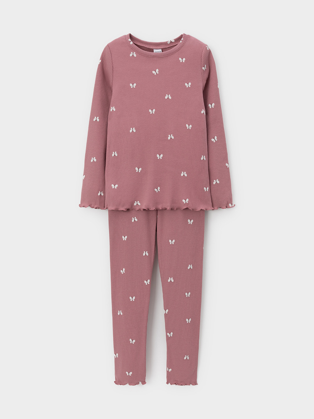Пижама для девочки, артикул: К 1618, цвет: розовый, фото 2
