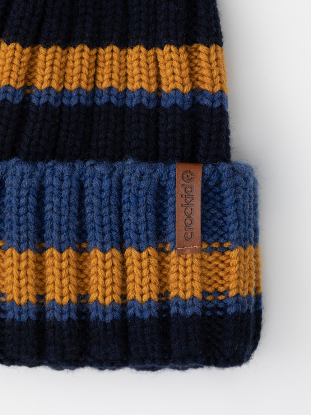 Шапка для мальчика, артикул: КВ 20413/ш, цвет: темно-синий, фото 2