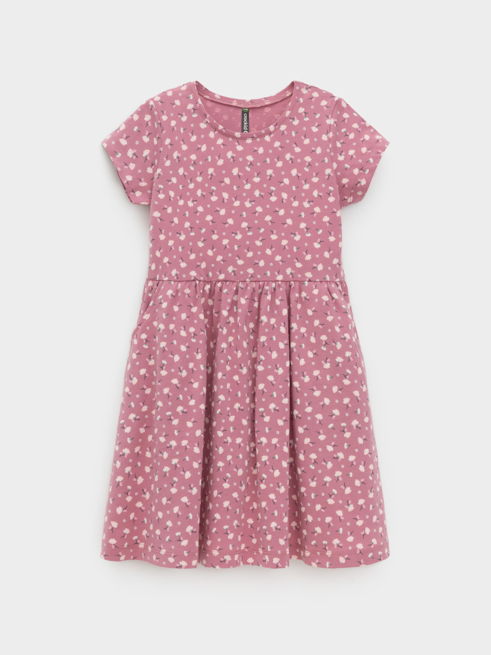 Платье для девочки, артикул: КР 5644, цвет: розовый, фото 2