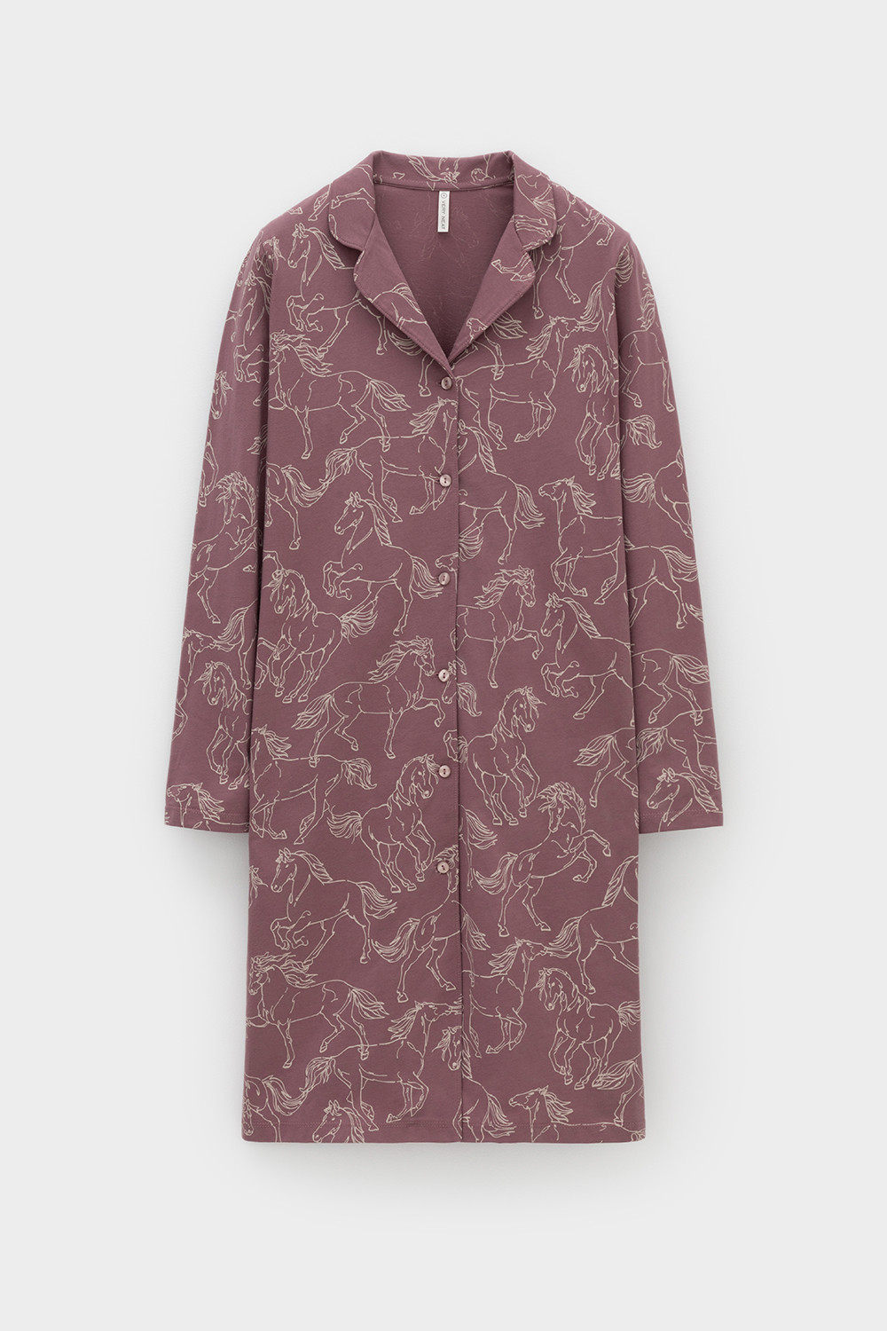 Халаты женские для мам, артикул: Е 50025, цвет: бордовый, фото 2