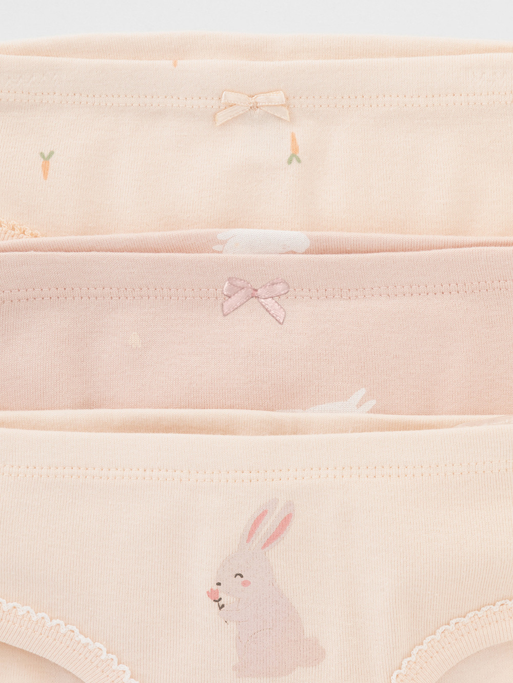 Трусы для девочки, артикул: К 1978-3уп, цвет: светло-розовый, фото 2