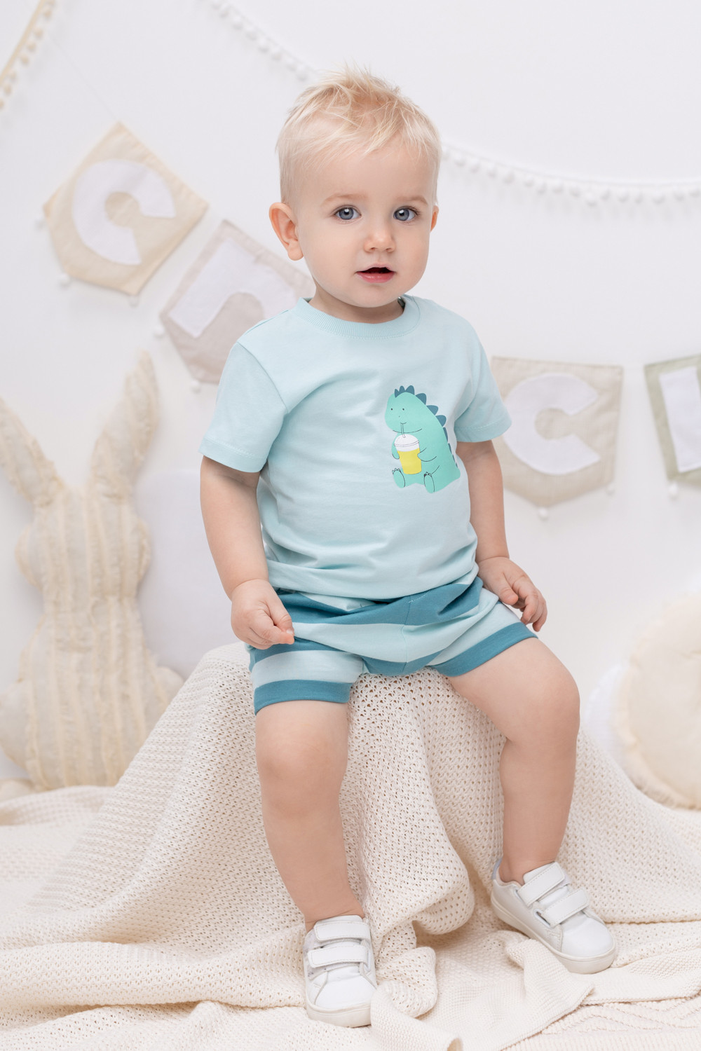 Футболка для мальчика, артикул: КР 302053, цвет: минт, фото 3