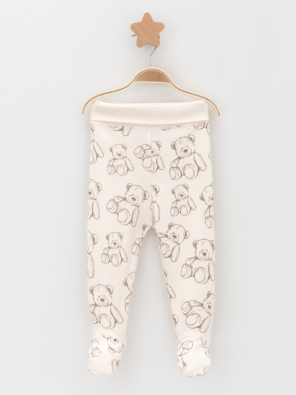 Ползунки для новорожденных, артикул: К 400220-2уп, цвет: бежевый, фото 3