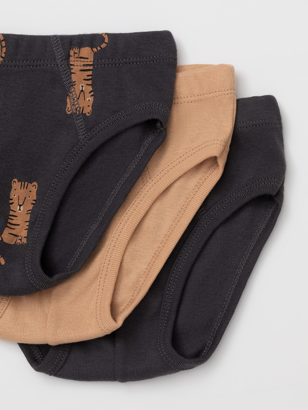 Трусы для мальчика, артикул: К 1928-3уп, цвет: темно-серый, фото 3