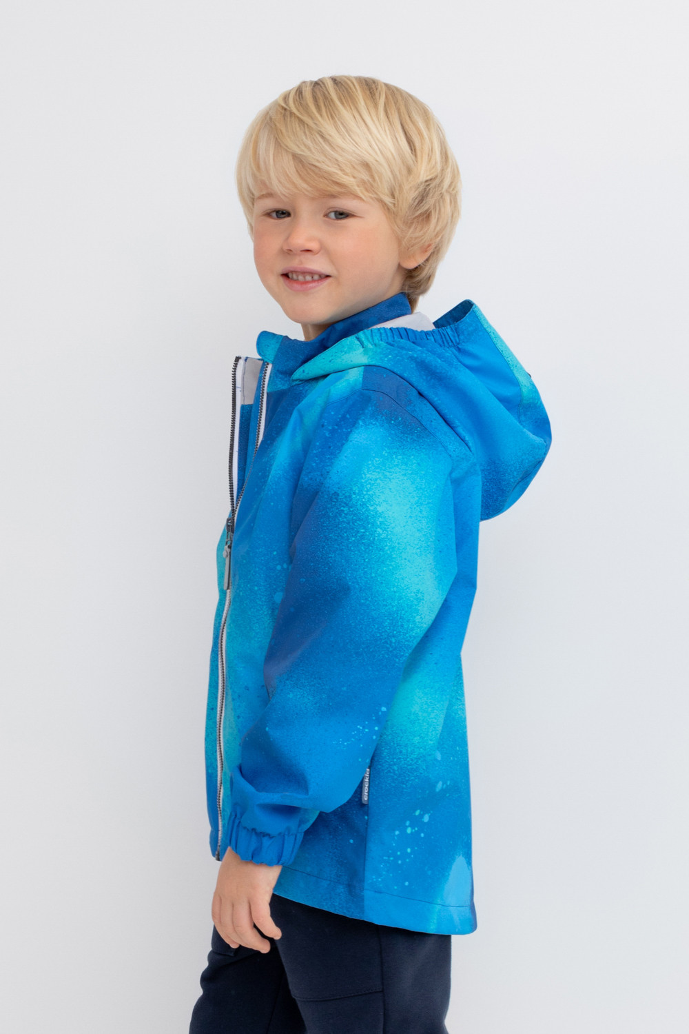 Куртки для мальчика, артикул: ВК 30132/н/2 Ал, цвет: голубой, фото 3