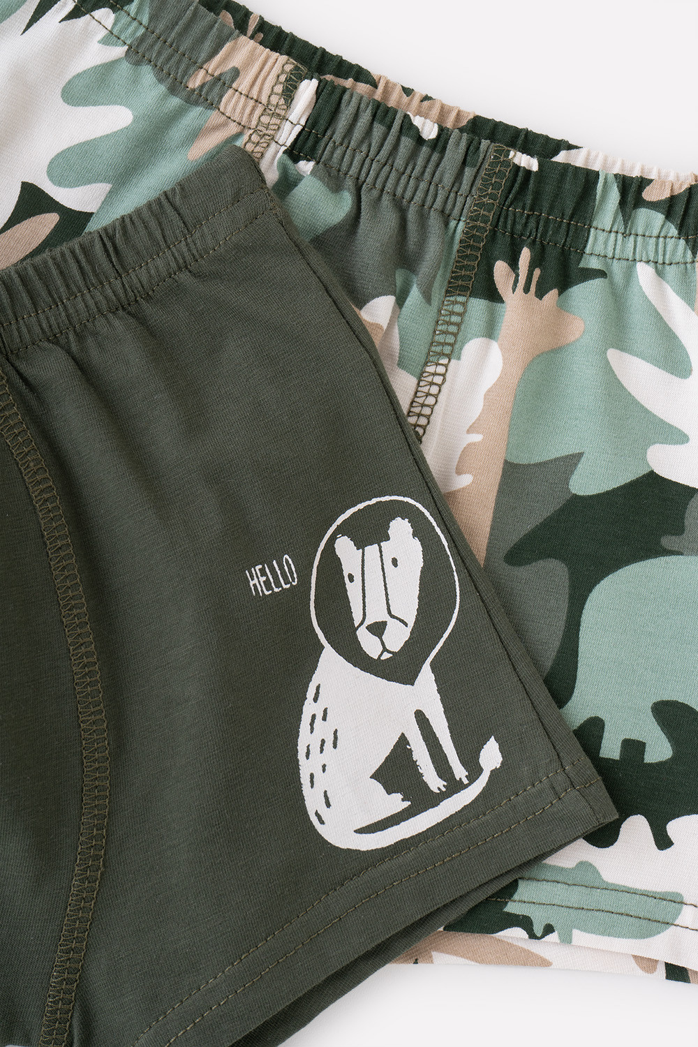 Трусы для мальчика, артикул: К 1912-2уп, цвет: зеленый, фото 3