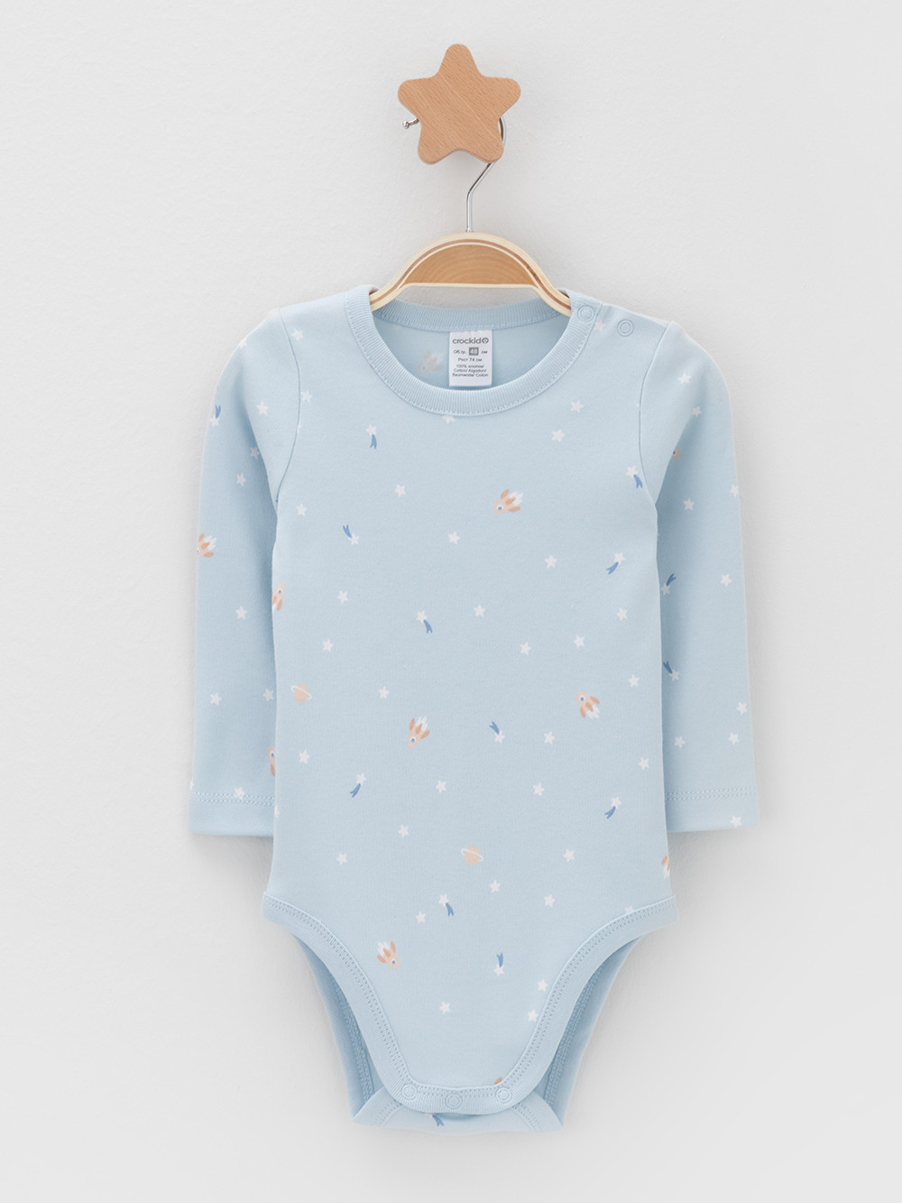Боди для новорожденных, артикул: К 6087-2уп, цвет: голубой, фото 3