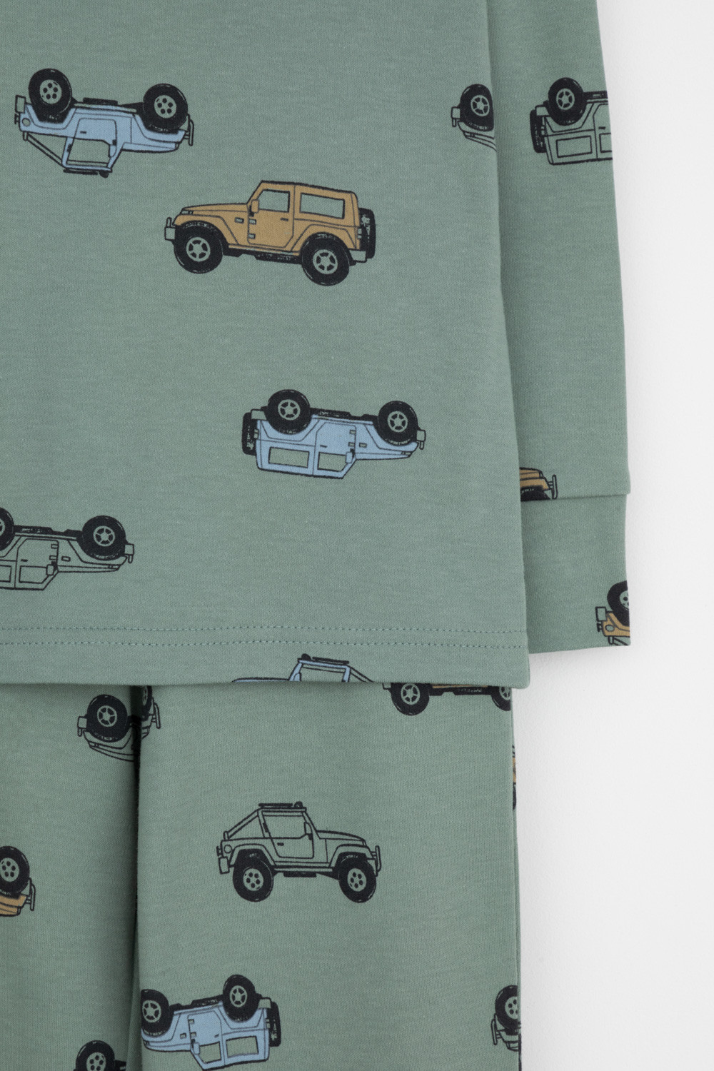 Пижама для мальчика, артикул: К 1552, цвет: зеленый, фото 3