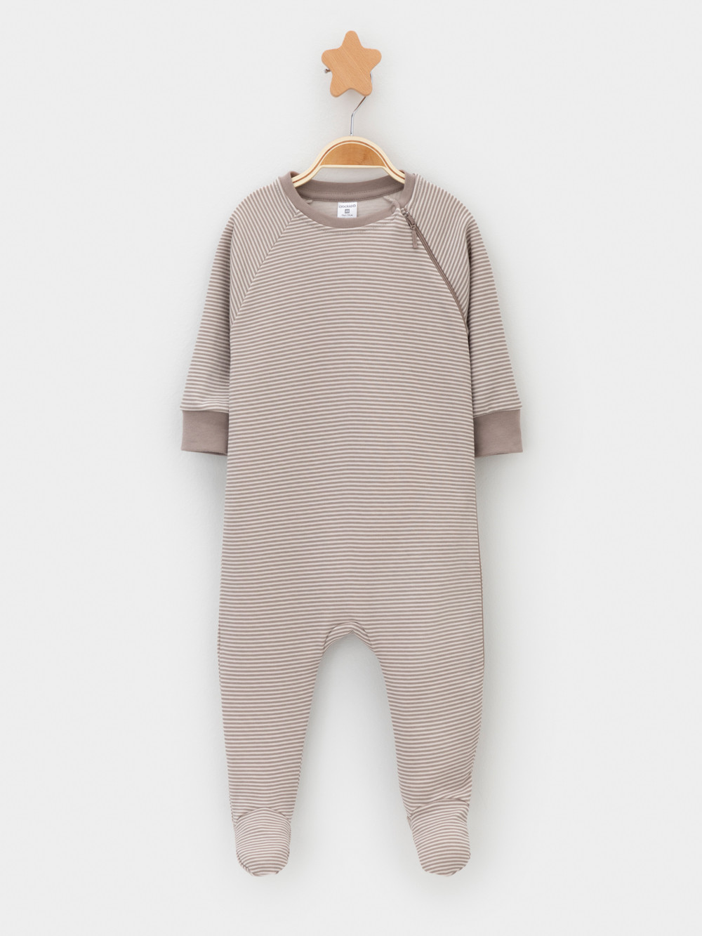 Комбинезон для новорожденных, артикул: К 6444-2уп, цвет: коричневый, фото 3