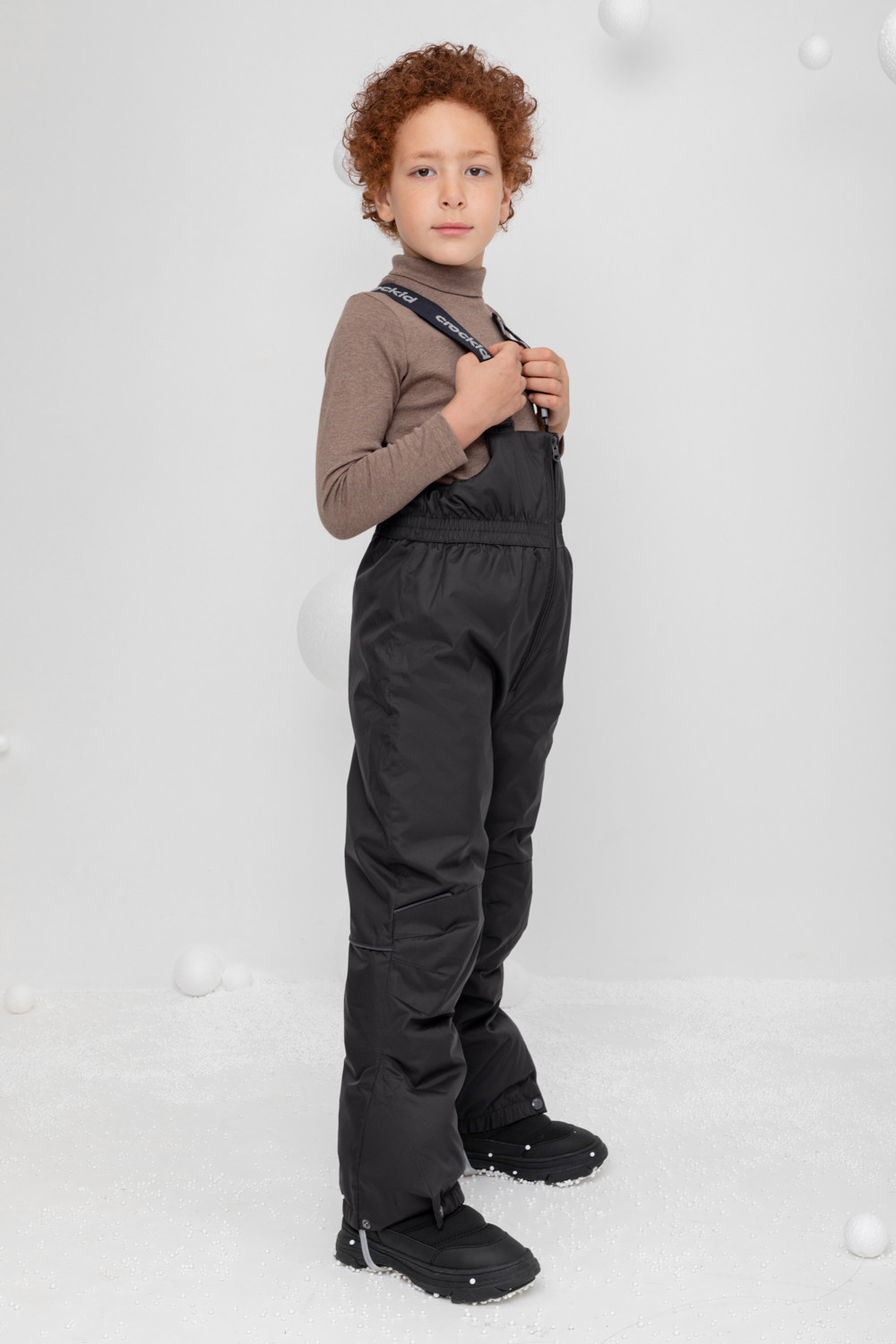 Брюки утепленные, артикул: ВК 40007/23/1 ГР, цвет: темно-серый, фото 3