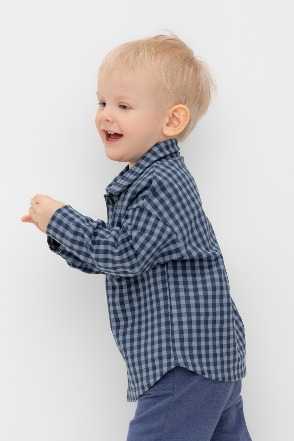 Рубашки для мальчика, артикул: КР 302609, цвет: голубой, фото 3