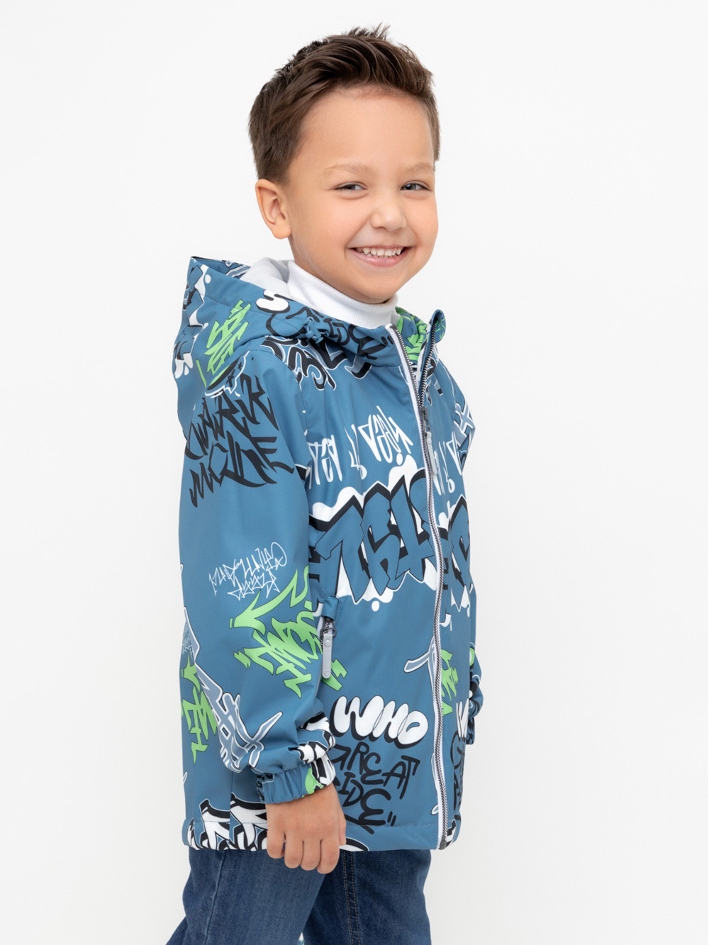 Куртки для мальчика, артикул: ВК 30149/н/1 Ал, цвет: голубой, фото 3