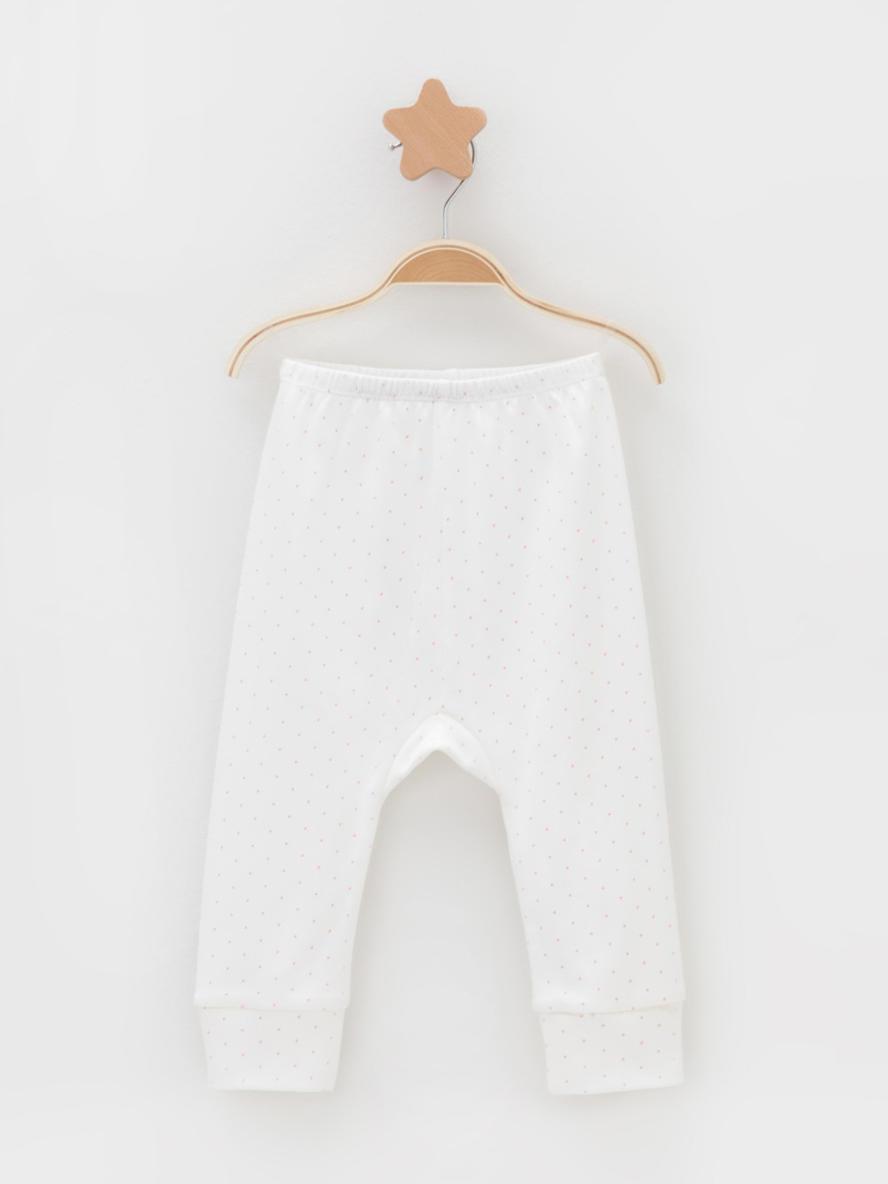 Брюки для новорожденных, артикул: К 4718-2уп, цвет: сахар, фото 3