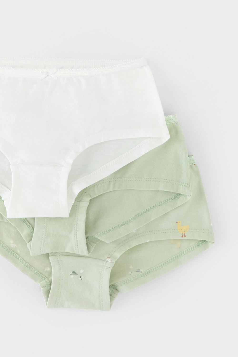 Трусы для девочки, артикул: К 1964-3уп, цвет: голубой, фото 3