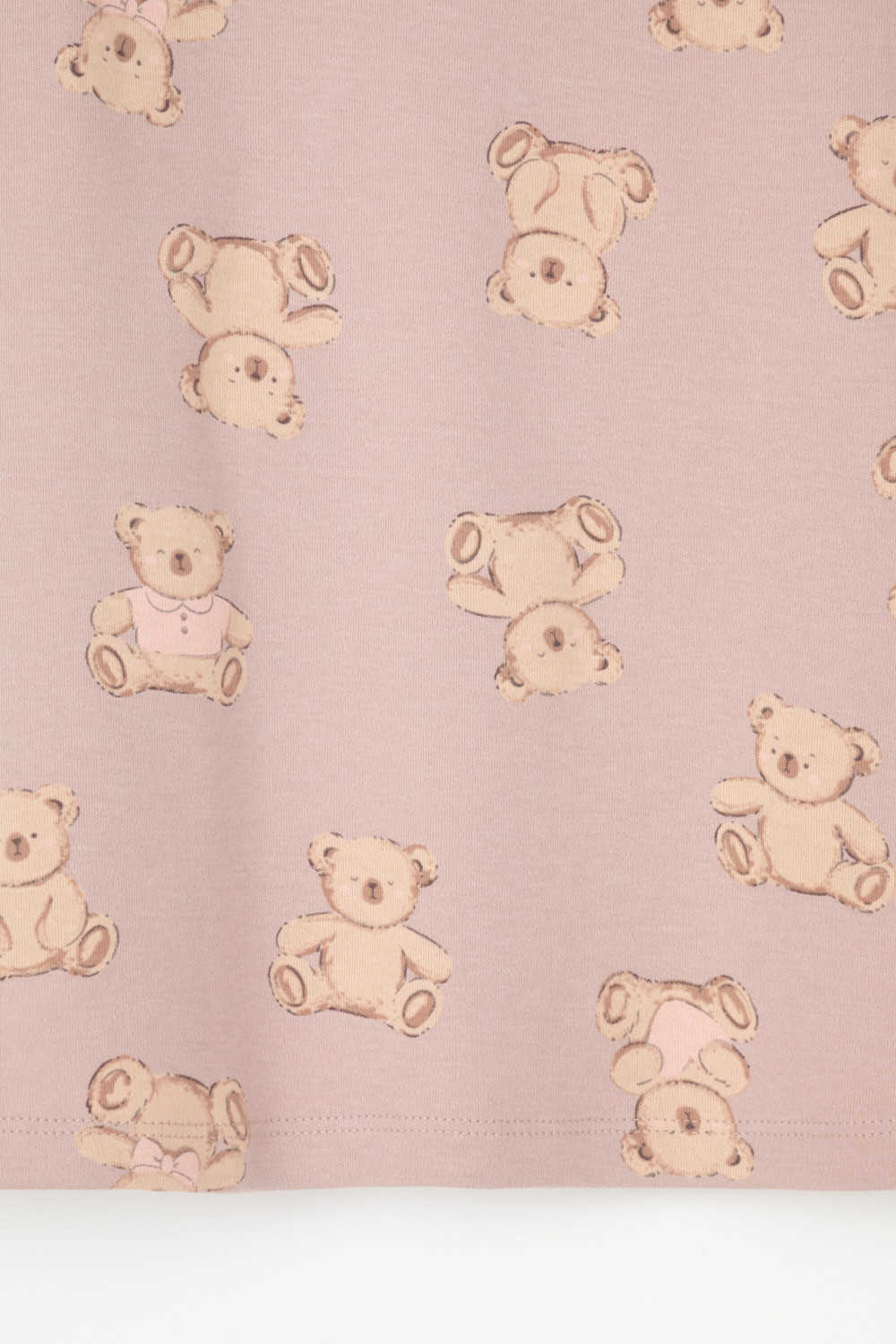 Ночная сорочка для девочки, артикул: К 1156, цвет: кофейный, фото 3