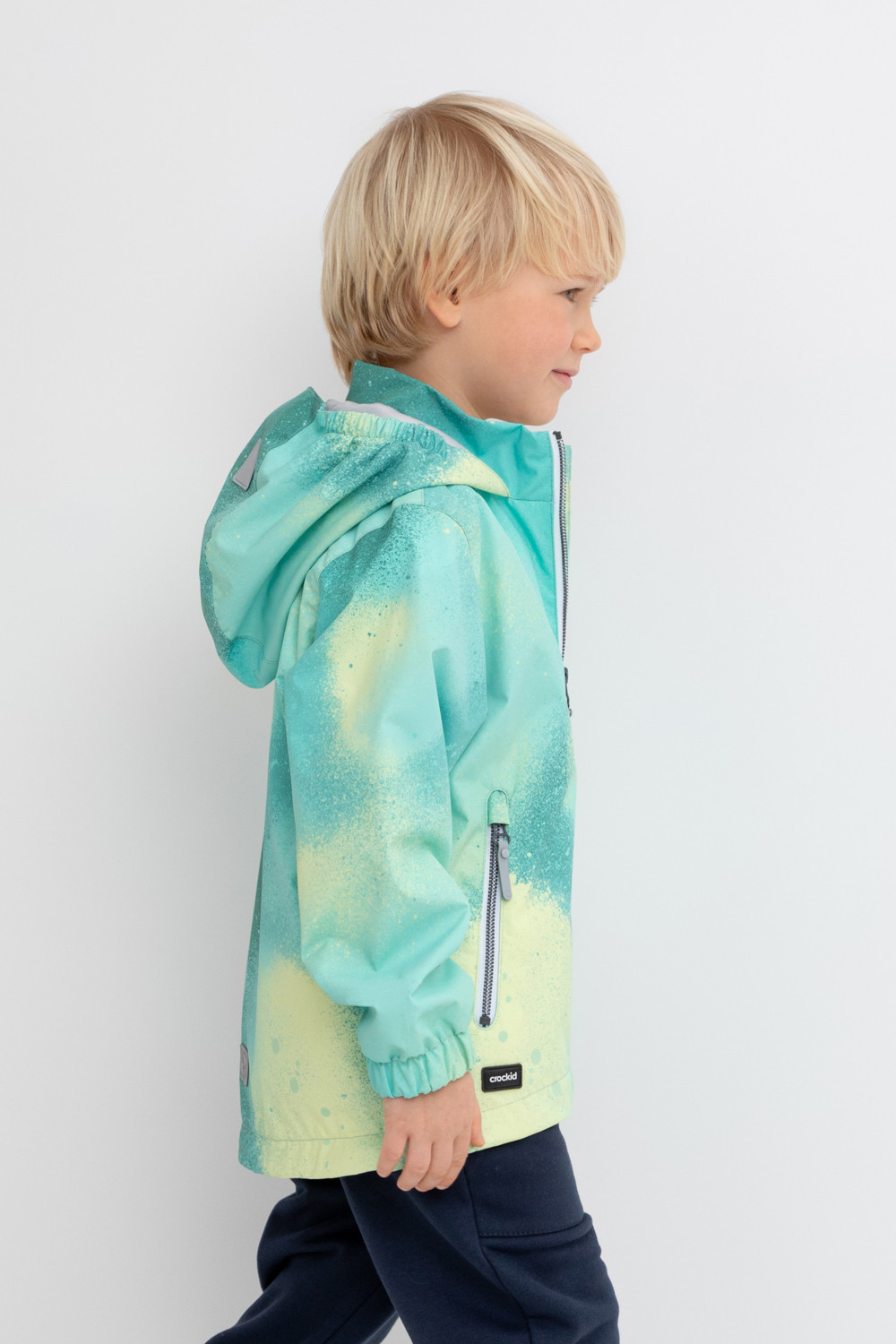 Куртки для мальчика, артикул: ВК 30132/н/3 Ал, цвет: зеленый, фото 3