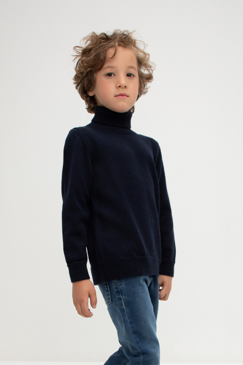 Джемпер для мальчика, артикул: КВ 30148/ш, цвет: синий, фото 3