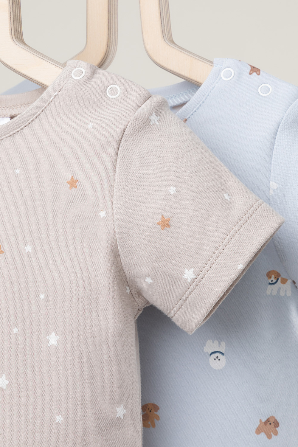 Футболка для новорожденных, артикул: К 301156-2уп, цвет: светло-серый5, фото 3