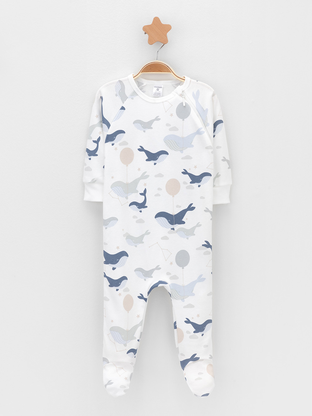 Комбинезон для новорожденных, артикул: К 6444-2уп, цвет: синий, фото 3