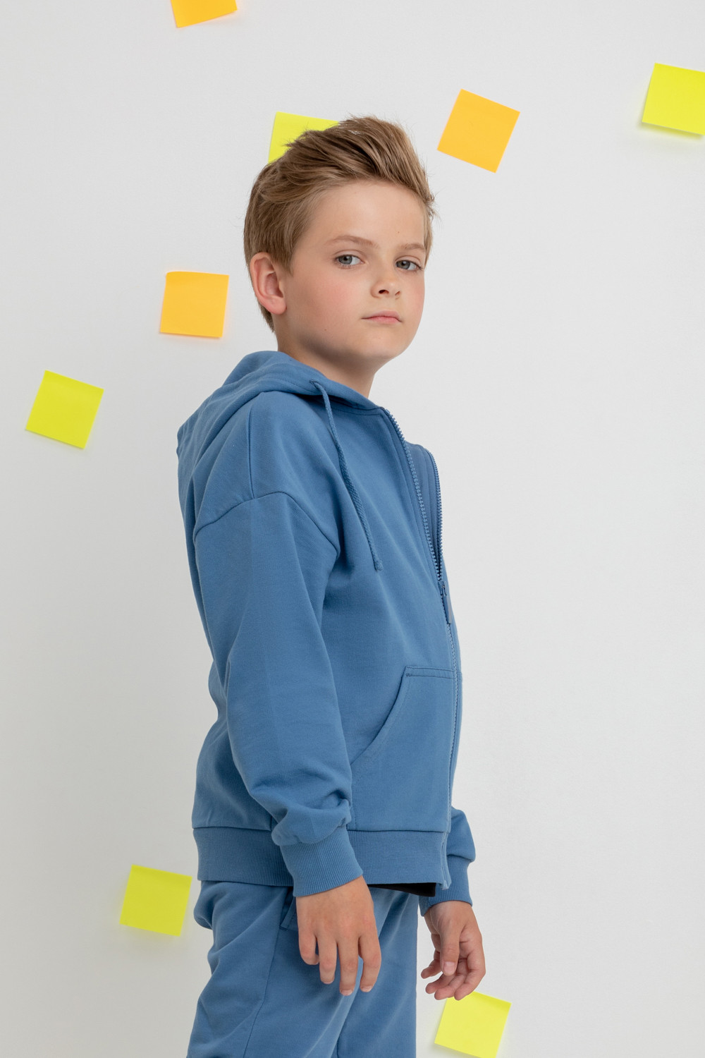 Жакет для мальчика, артикул: К 301992-1, цвет: синий, фото 3