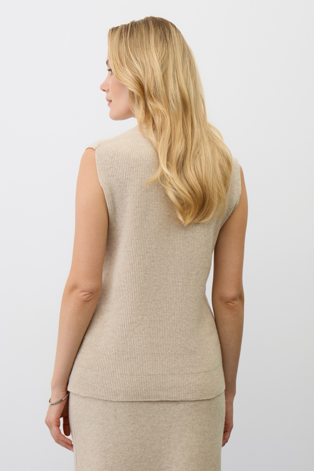 Жилеты женские для мам, артикул: ЕВ 30308/ш, цвет: бежевый, фото 3