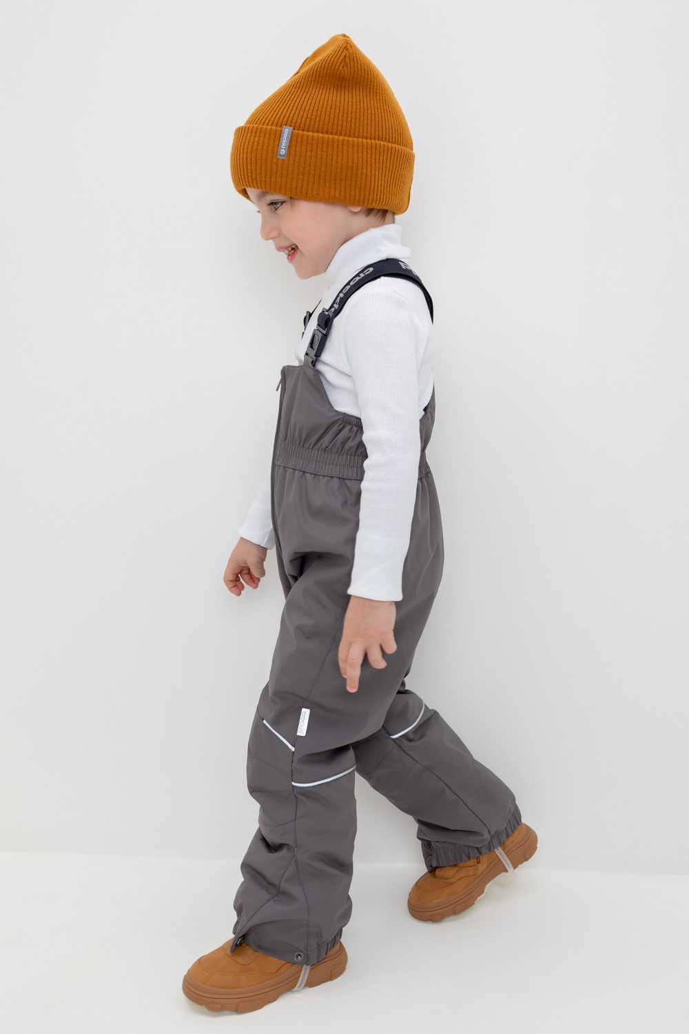 Брюки утепленные, артикул: ВК 40007/23/2 ГР, цвет: темно-серый, фото 3