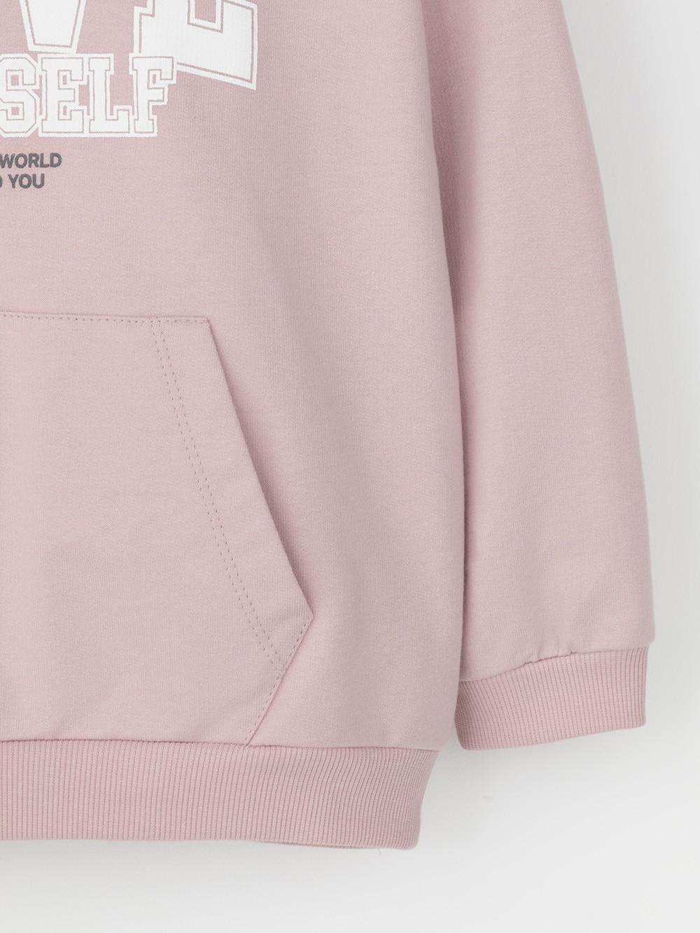 Худи для девочки, артикул: КР 302676-1, цвет: розовый, фото 3