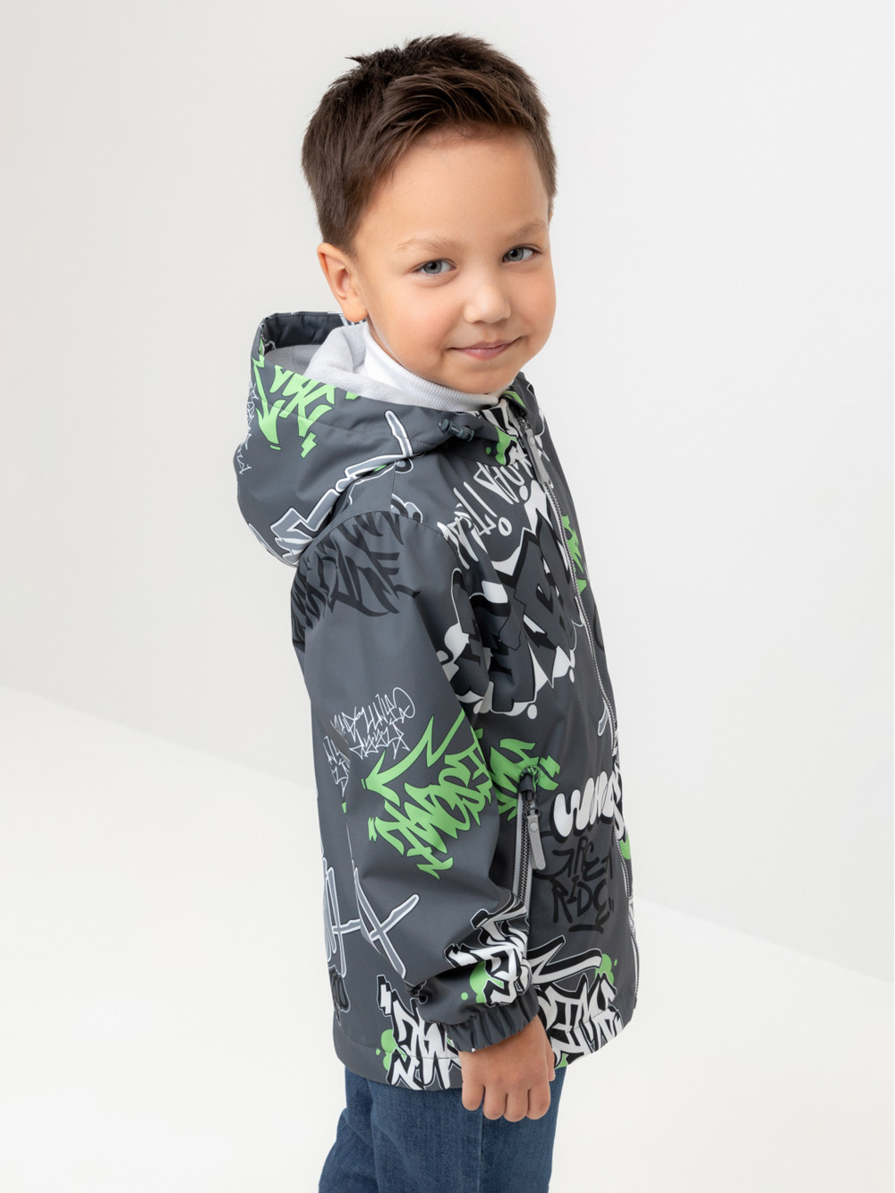 Куртки для мальчика, артикул: ВК 30149/н/2 Ал, цвет: темно-серый, фото 3