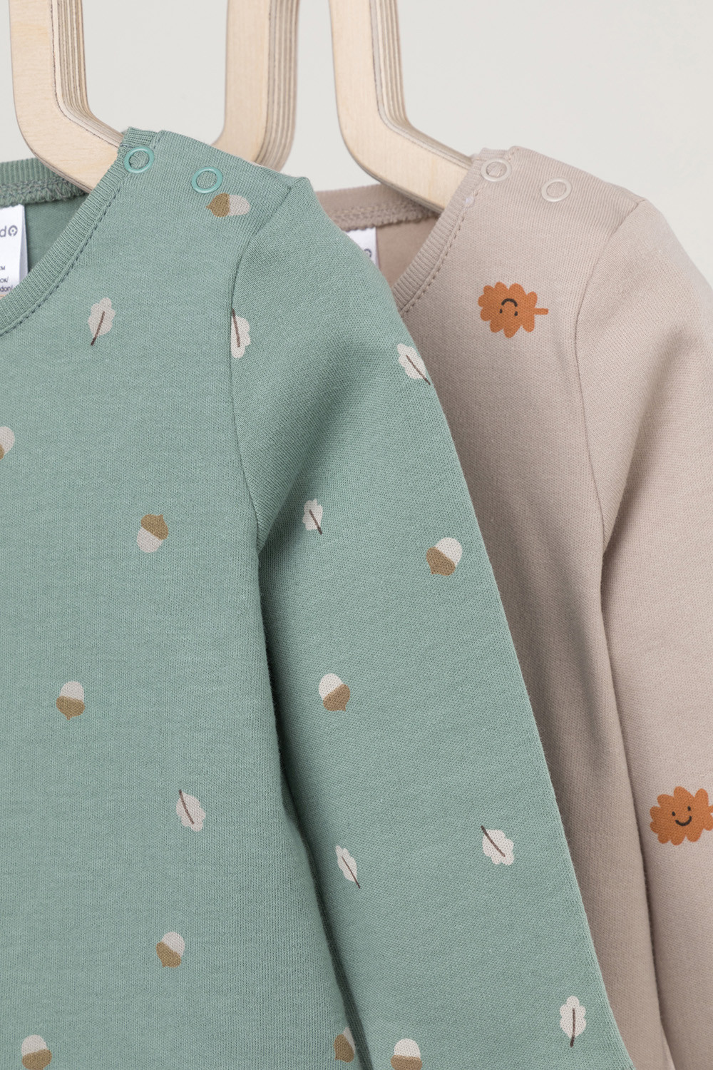 Джемпер для новорожденных, артикул: К 301944-2уп, цвет: коричневый, фото 3