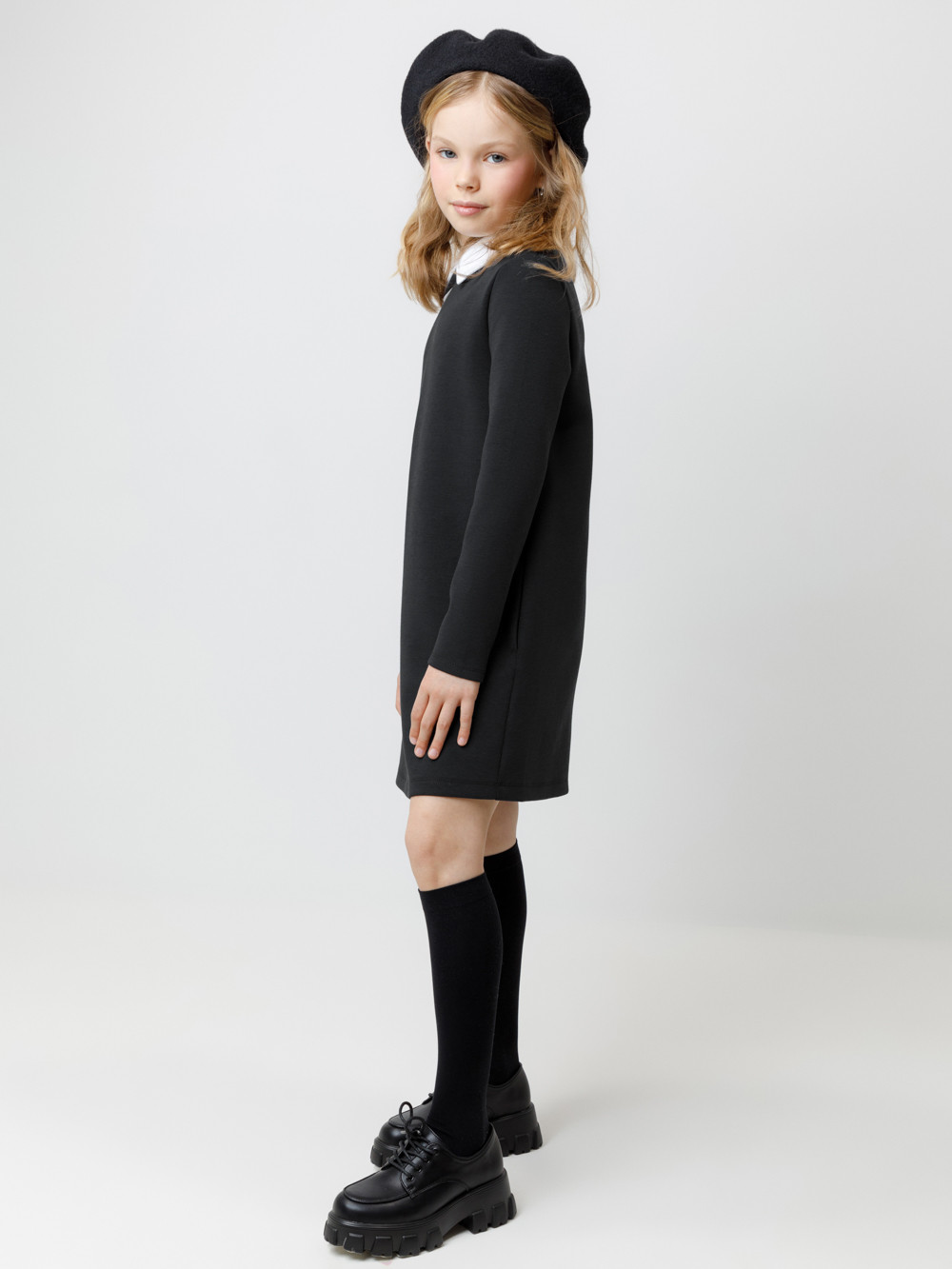 Платье для девочки, артикул: К 5934, цвет: черный, фото 3