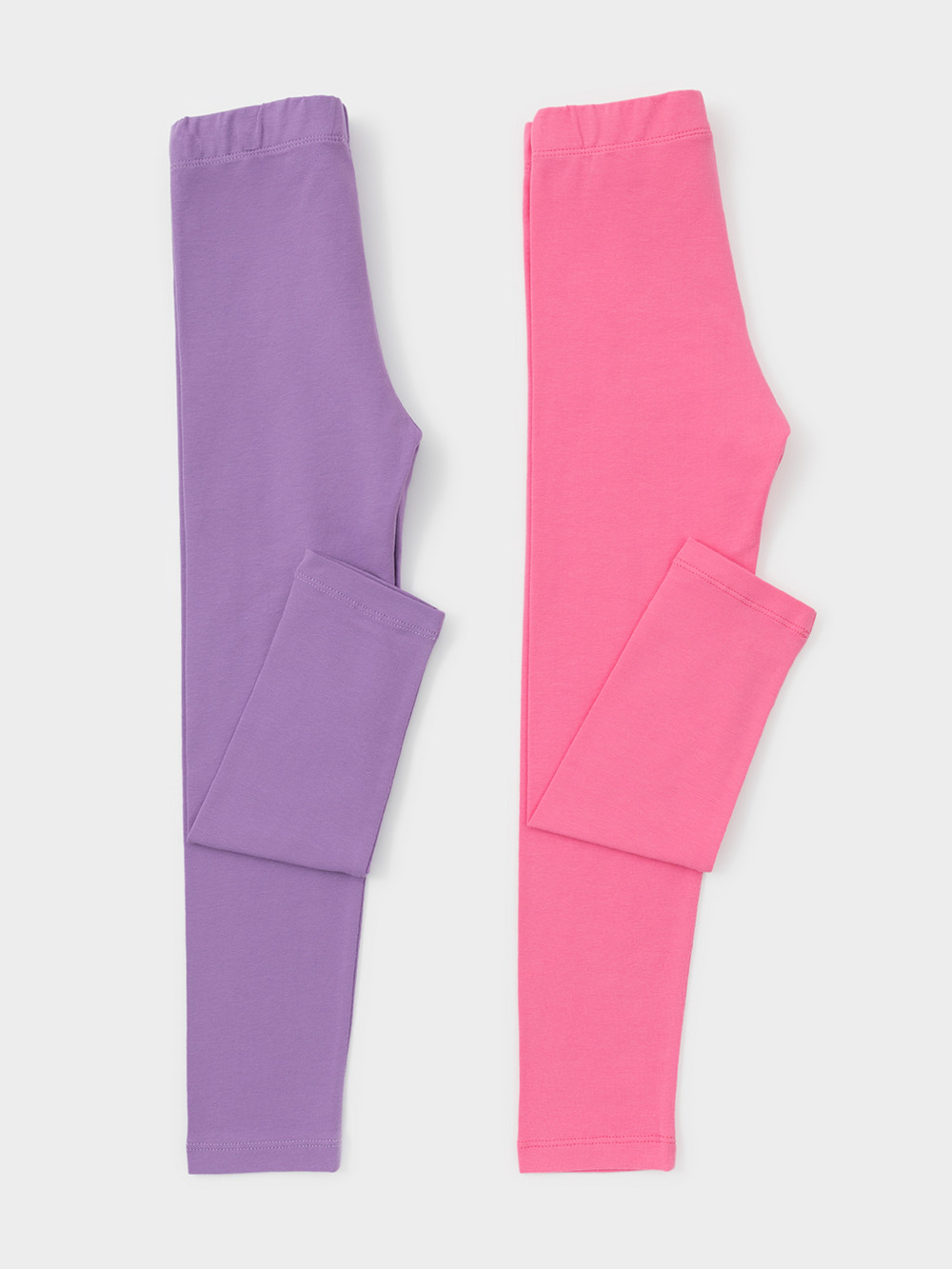 Лосины для девочки, артикул: МП 4074-2уп, цвет: ярко-розовый, фото 3