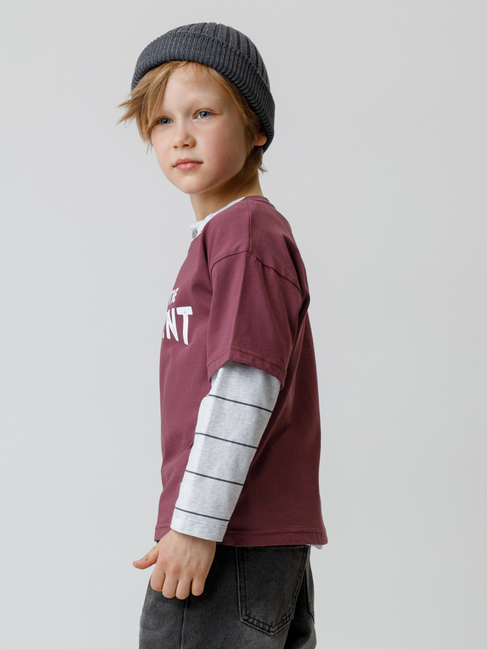 Футболка для мальчика, артикул: КР 302913, цвет: коричневый, фото 3