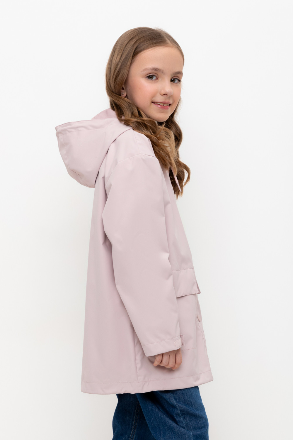 Куртка для девочки, артикул: ВК 32170/3 УЗГ, цвет: розовый, фото 3