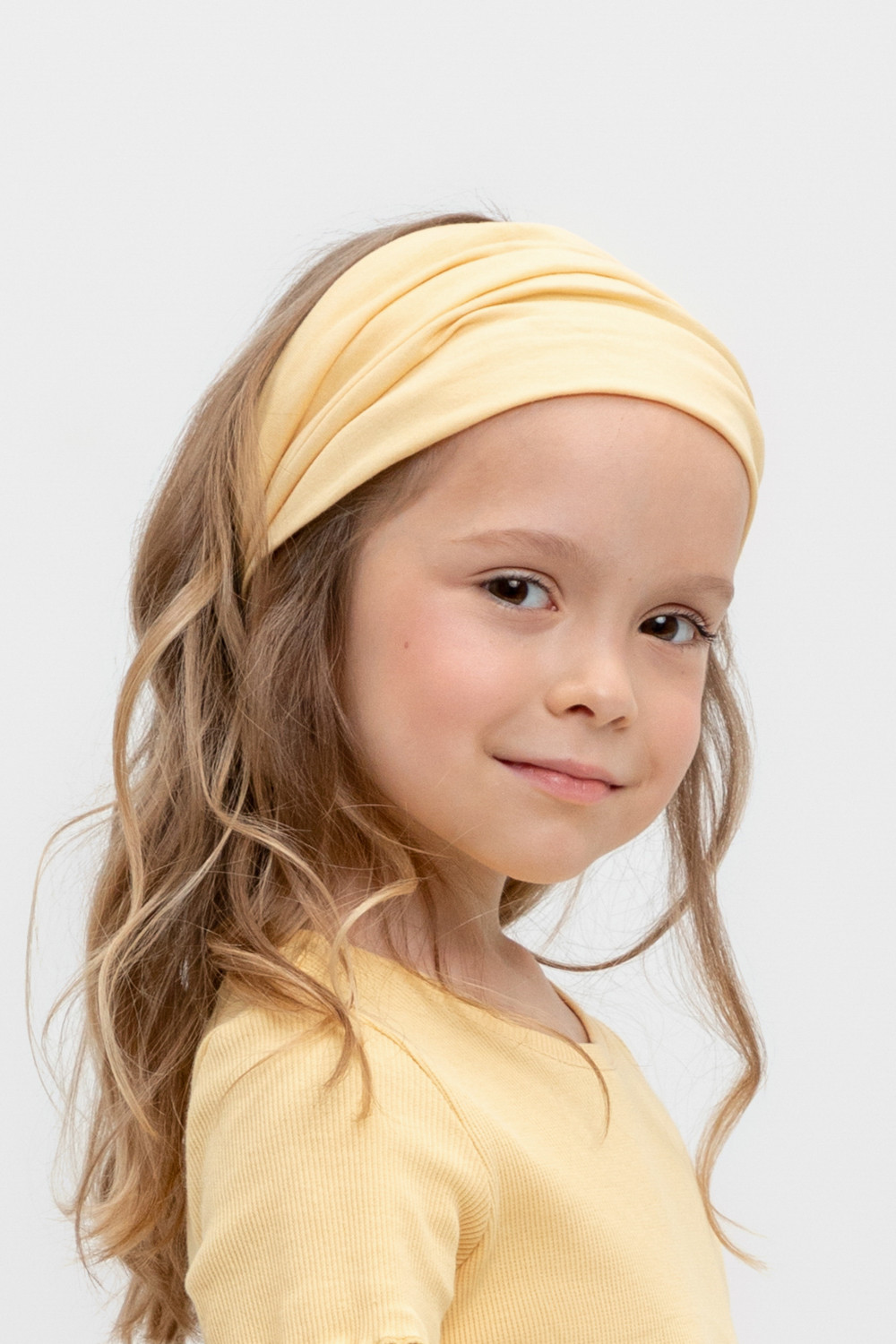 Повязка для девочки, артикул: КР 8011, цвет: желтый, фото 3