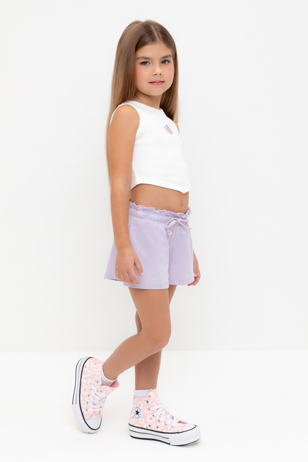 Шорты для девочки, артикул: КР 400688-1, цвет: фиолетовый, фото 3