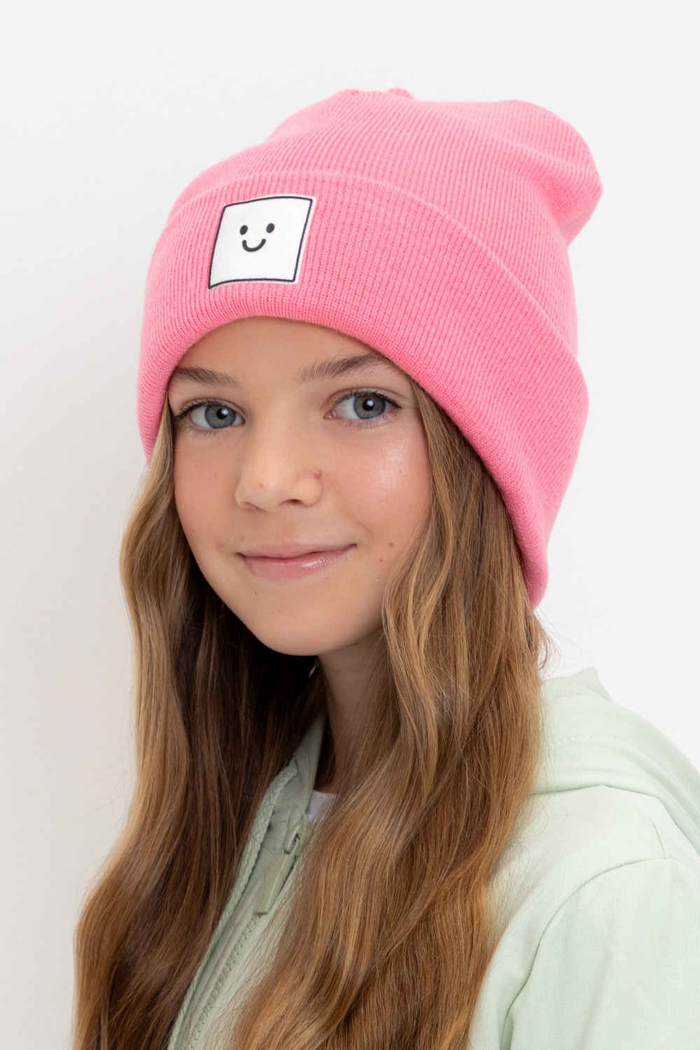 Шапка для девочки, артикул: КВ 20397/ш, цвет: розовый, фото 3