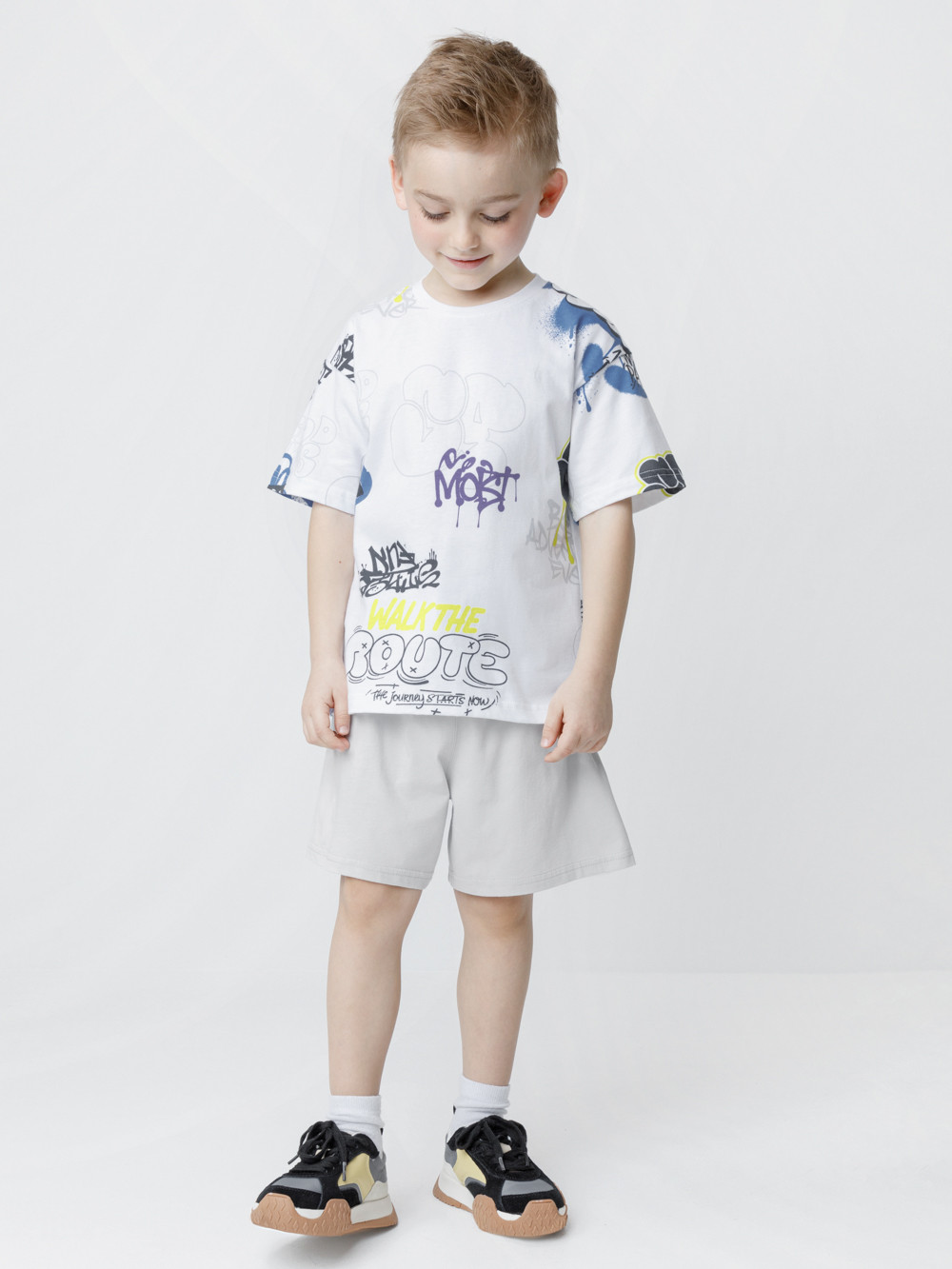 Футболка для мальчика, артикул: КР 302979, цвет: белый, фото 3