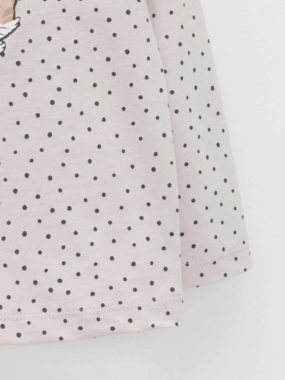 Лонгсливы для девочки, артикул: КР 302855, цвет: бежевый, фото 3