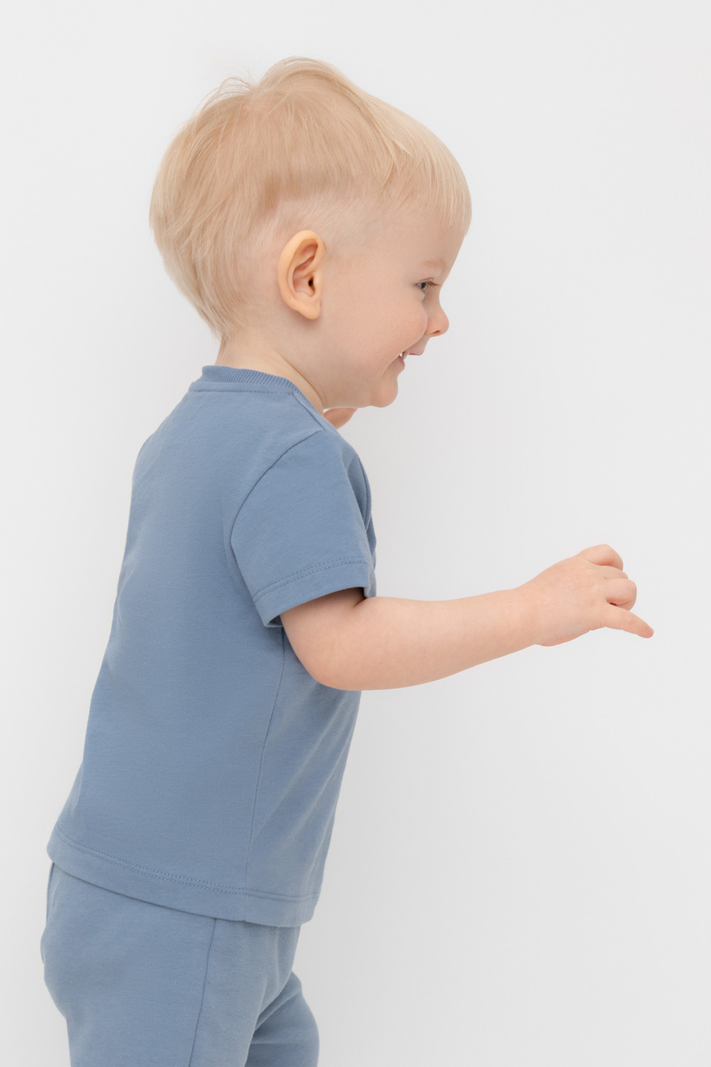 Футболка для мальчика, артикул: КР 302608, цвет: голубой, фото 3