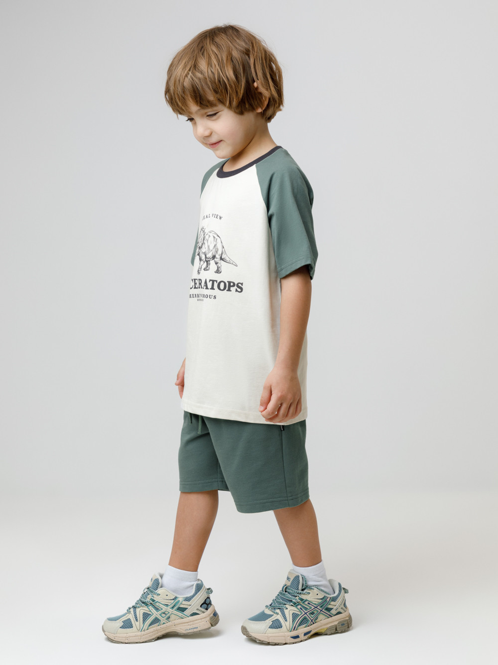 Шорты для мальчика, артикул: КР 400860, цвет: зеленый, фото 3