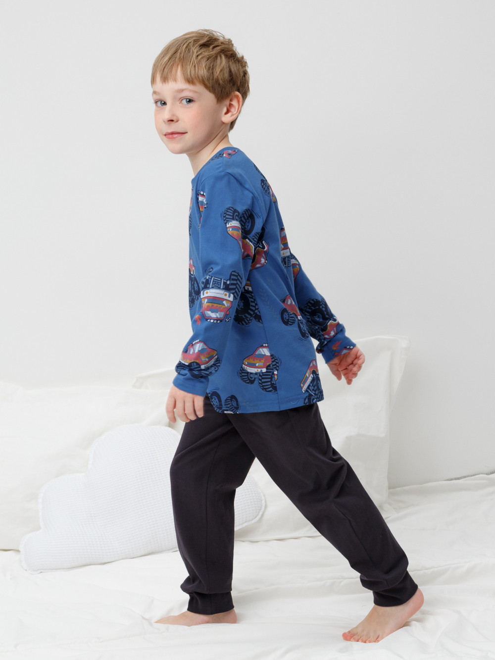 Пижама для мальчика, артикул: К 1638, цвет: синий, фото 3
