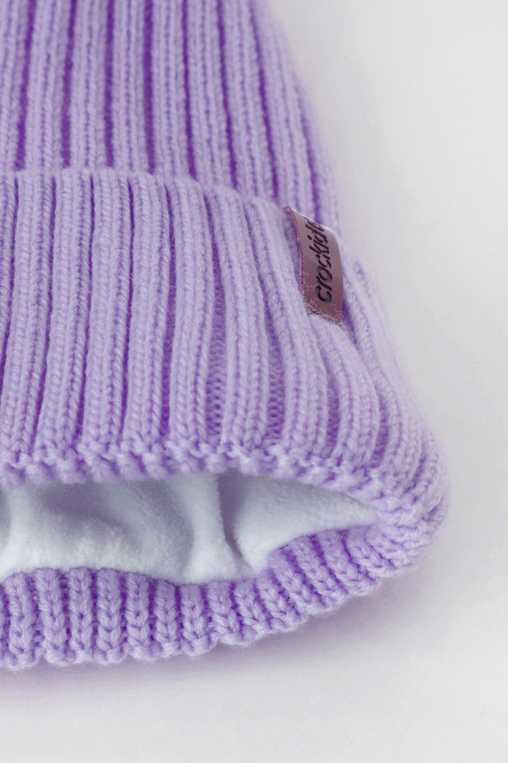 Комплект вязаный для девочки, артикул: КВ 22015/ш, цвет: фиолетовый, фото 3