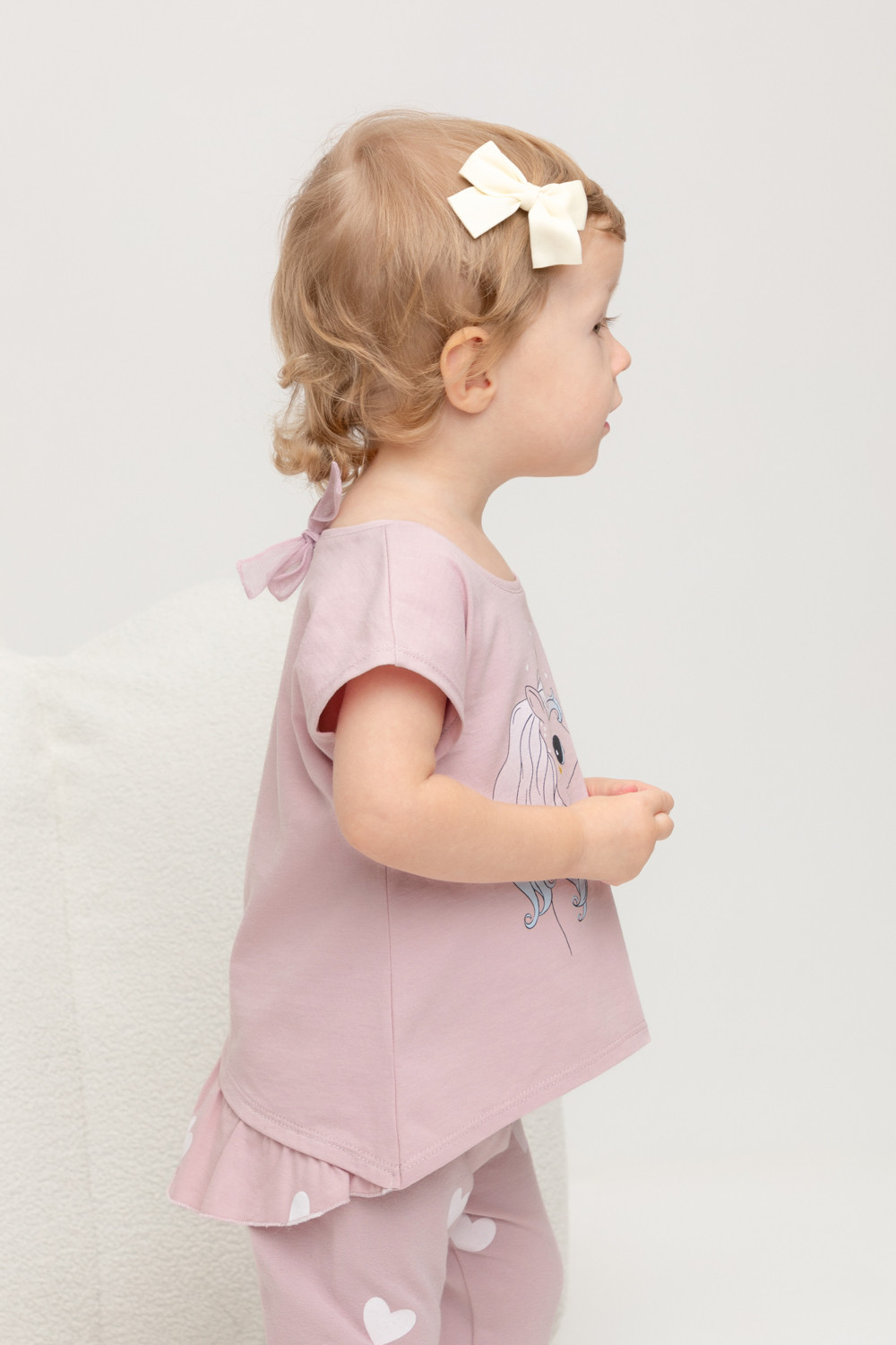 Футболка для девочки, артикул: КР 302319, цвет: розовый, фото 3