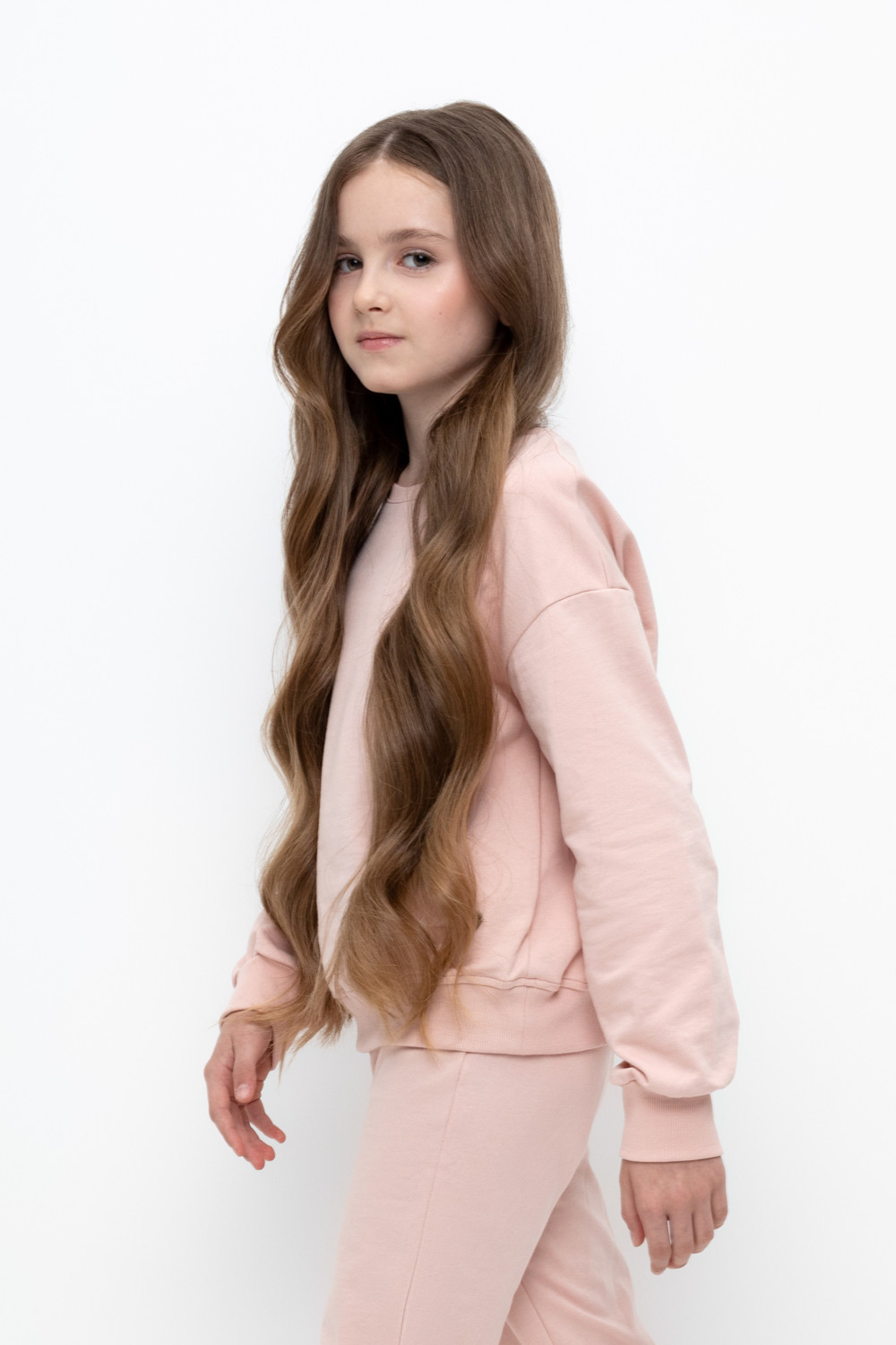 Джемпер для девочки, артикул: К 302119-1, цвет: розовый, фото 3